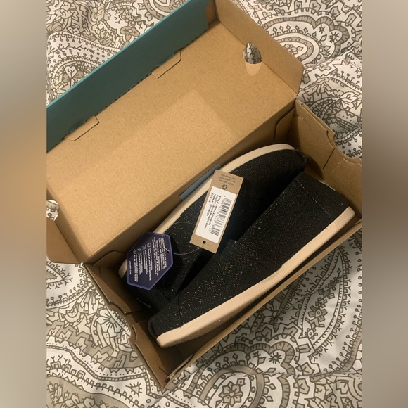 Tom’s Alpargata Metallic Linen (Size 6) - Picture 5 of 5